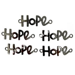 Fémköztes, hope, antracit, 42x2,5x13 mm, 5 db/csomag