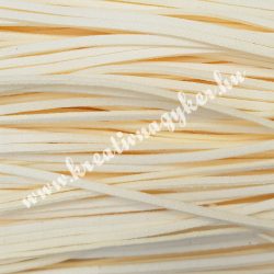 Szintetikus bőrszál, 2,5 mmx90 cm, krém, 50 szál/köteg