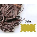 Szintetikus bőrszál, 2,5 mmx90 cm, krém, 50 szál/köteg