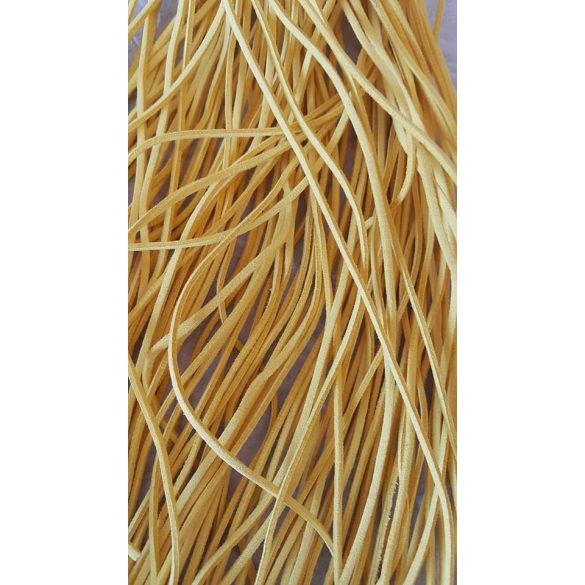Szintetikus bőrszál, 2,5 mmx90 cm, krém, 50 szál/köteg