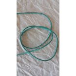 Szintetikus bőrszál, 2mmx75cm, jáde zöld, 50 szál/köteg