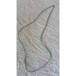 Szintetikus bőrszál, 2mmx75cm, jáde zöld, 50 szál/köteg
