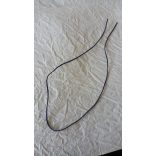 Szintetikus bőrszál, 2mmx75cm, kék, 50 szál/köteg