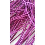 Szintetikus bőrszál, 2mmx75cm, lila, 50 szál/köteg
