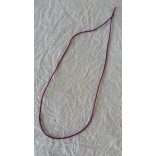 Szintetikus bőrszál, 2mmx75cm, lila, 50 szál/köteg