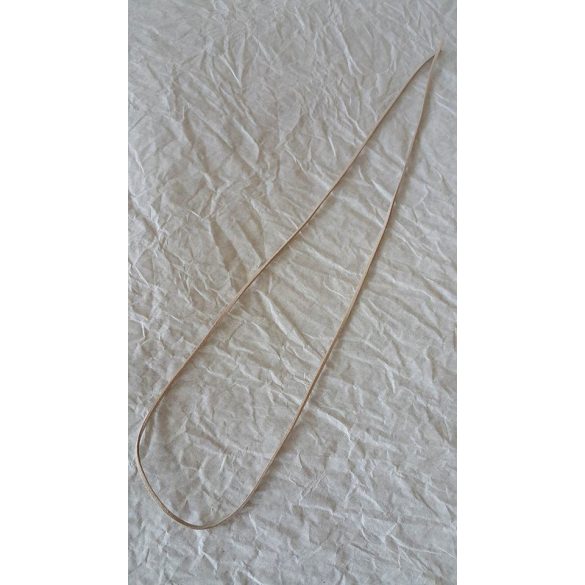 Szintetikus bőrszál, 2mmx75cm, nyers, 50 szál/köteg