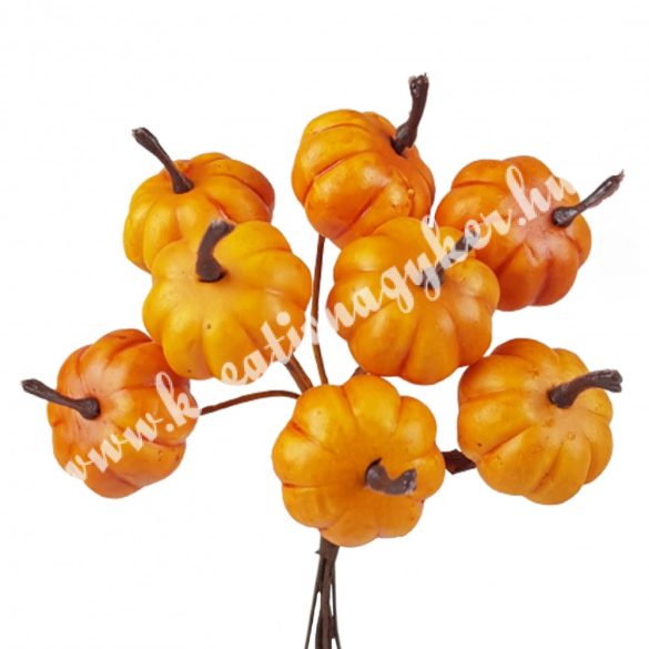 Beszúrós tök, 2,5x3 cm, 8 db/csokor