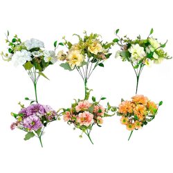 Dália csokor, 31 cm