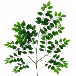 Akáclevél ág, zöld, 65 cm