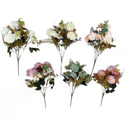 Gömbdália csokor, 30 cm