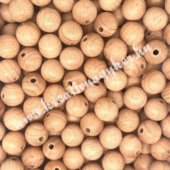 Fagolyó, natúr, 8 mm 25 db/csomag