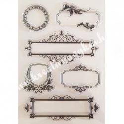 Szilikon pecsételő Keretek, 11x16 cm