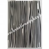 Műanyag pecsételő/mintázó Faerezet, 10,5x14,5 cm