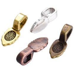Ragasztható medáltartó, vegyes, 6x5x16 mm, 20 db/csomag