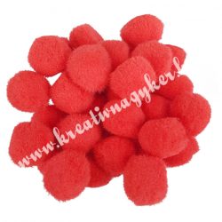 Pompon, málna, 30 mm, 50 db/csomag