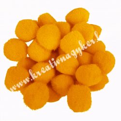 Pompon, napsárga, 15 mm, 100 db/csomag