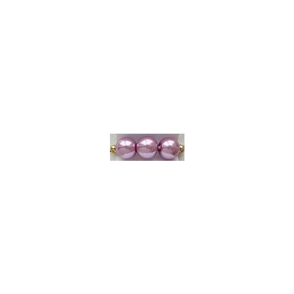 Üvegtekla, 4mm, (08) pasztell lila, 200 db/szál