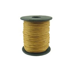 Viaszolt zsinór, 1mmx80yard, mustár, 80yard/tekercs (-73m)