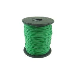 Viaszolt zsinór, 1mmx80yard, zöld, 80 yard/tekercs (~73m)